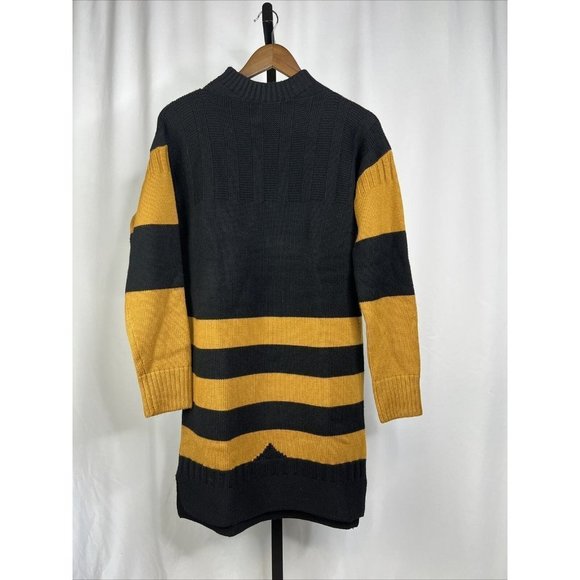 Hunter Original Half Stripe Wool Sweater Dress - Size Small - Picture 2 of 9